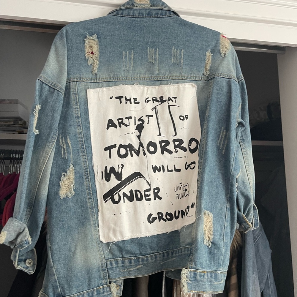 FLASH SALE 🤩Stylish Rocker Jean Jacket